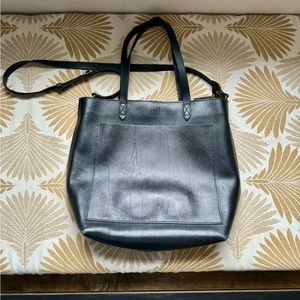 Medium Madewell Black Leather Bag